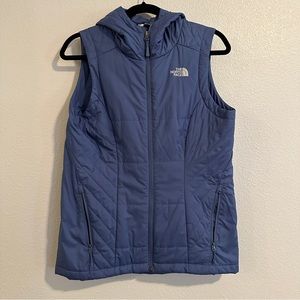 The North Face Women’s Hooded Insulated Vest - Blue